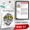 ÍGY LETTEM FUTÓ - Digitális könyv + napló + edzés tervező 1000 FT-OS AJÁNLAT