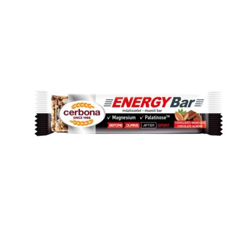 CERBONA ENERGY CSOKOLÁDÉS- MANDULÁS MÜZLISZELET 35G